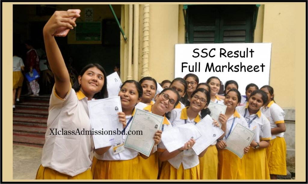 SSC Result 2022 With Marksheet