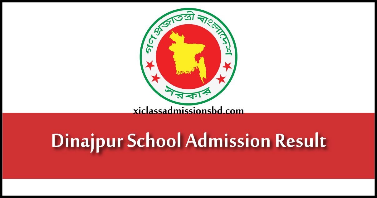 Dinajpur School Admission Result